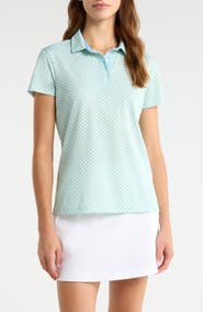 Swannies Jade Short Sleeve Performance Golf Polo