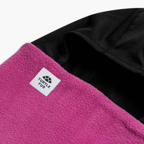 Turtle Fur Fleece Shellaclava Balaclava In Pink