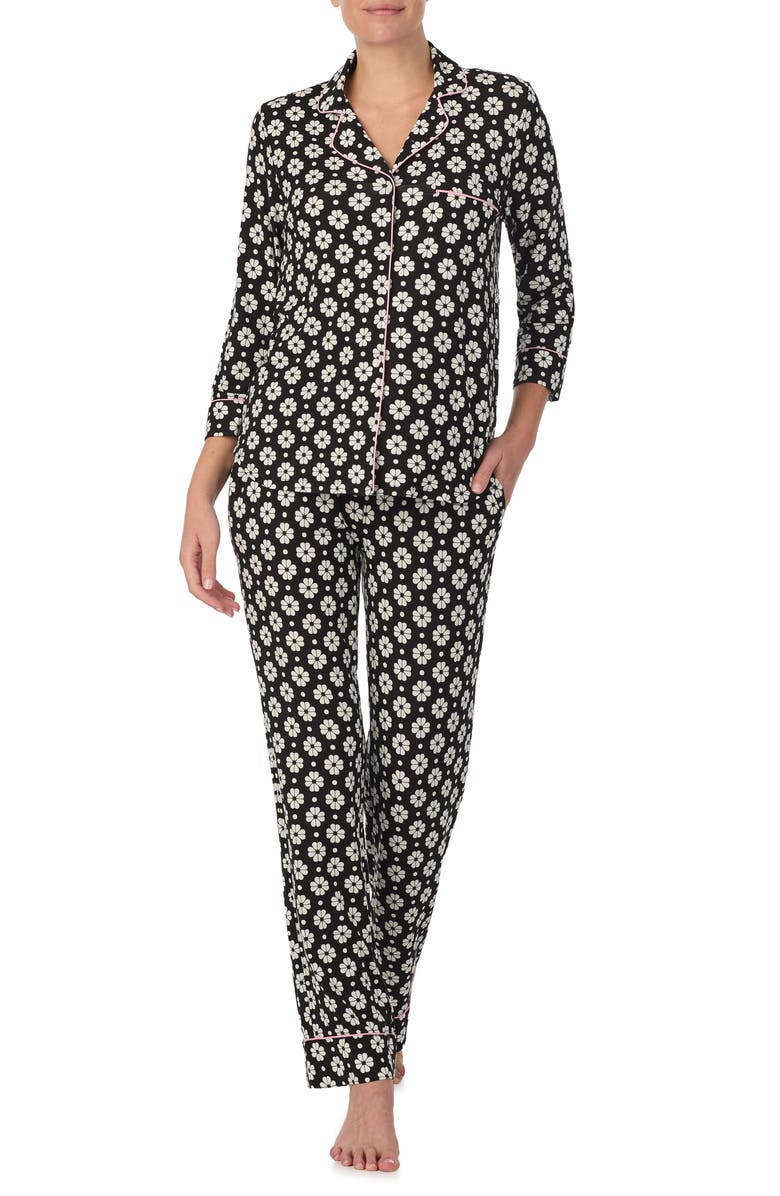 Kate Spade New York print pajamas, Main, color, 