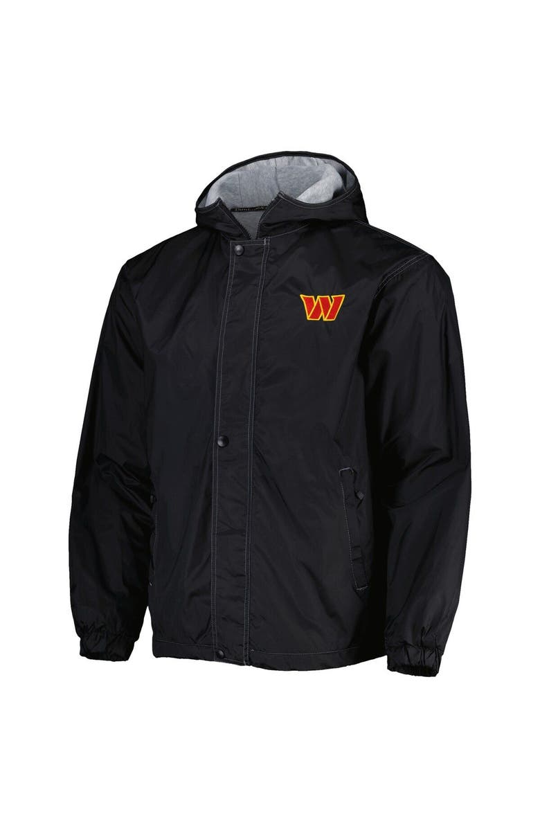 DUNBROOKE Men's Dunbrooke Black Washington Commanders Legacy Stadium Full-Zip Jacket, Alternate, color,