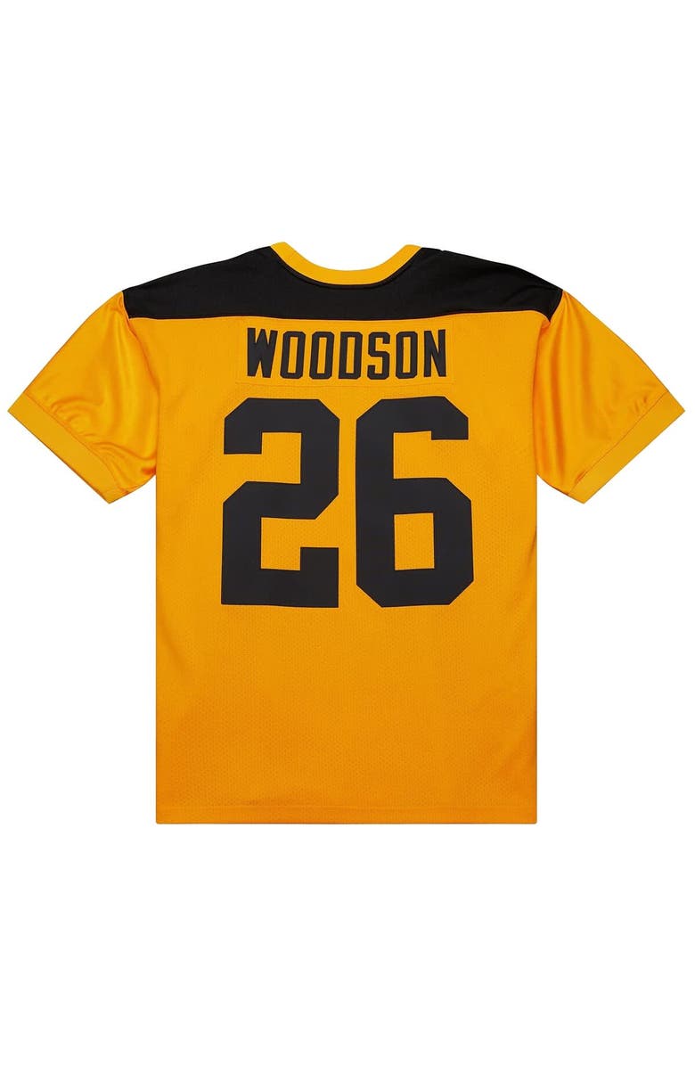 Mitchell & Ness Men's Mitchell & Ness Rod Woodson Gold Pittsburgh Steelers 1994 Authentic Throwback Retired Player Jersey, Alternate, color, Gold