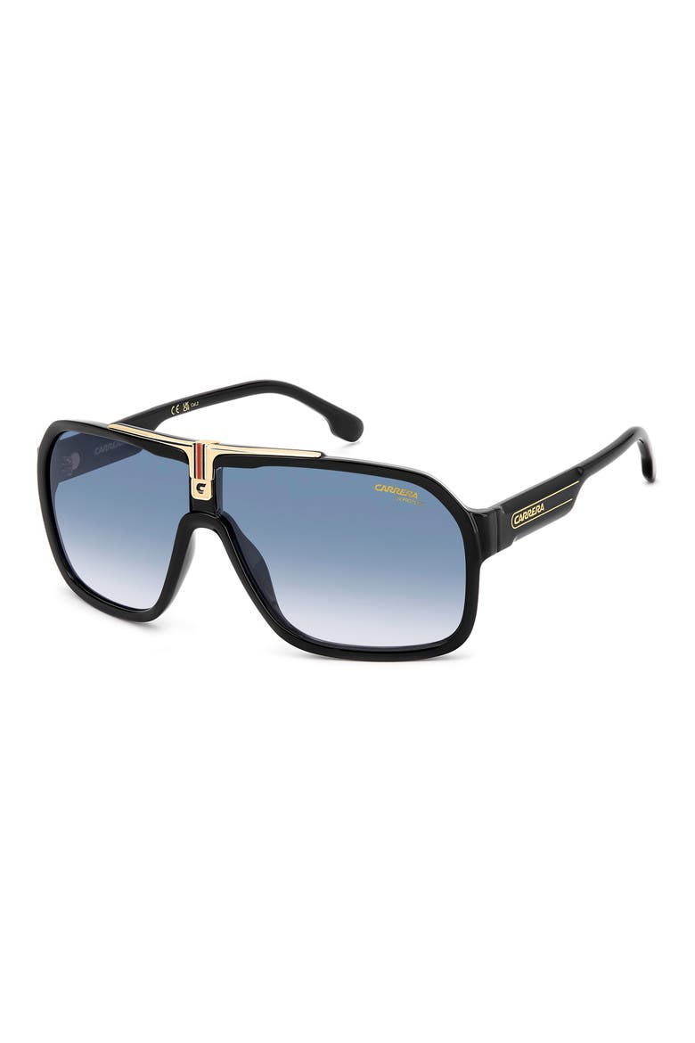 64mm Oversize Gradient Navigator Sunglasses, Alternate, color, 02M2-08