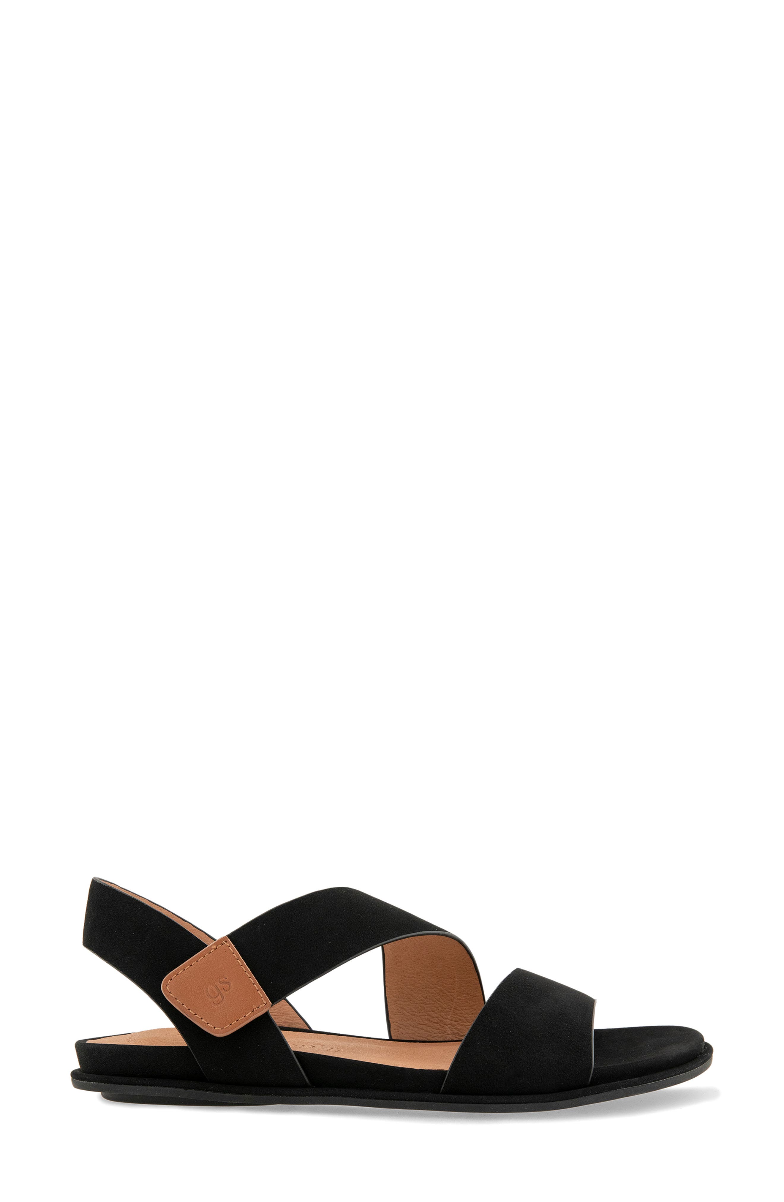 Gentle Souls Lottie Slingback Sandal, Alternate, color, Black Nubuck