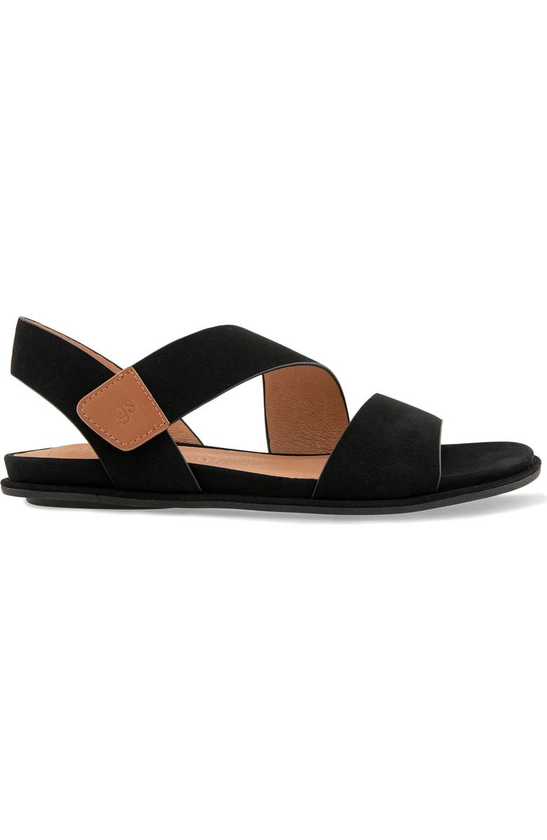 Gentle Souls Lottie Slingback Sandal, Alternate, color, Black Nubuck
