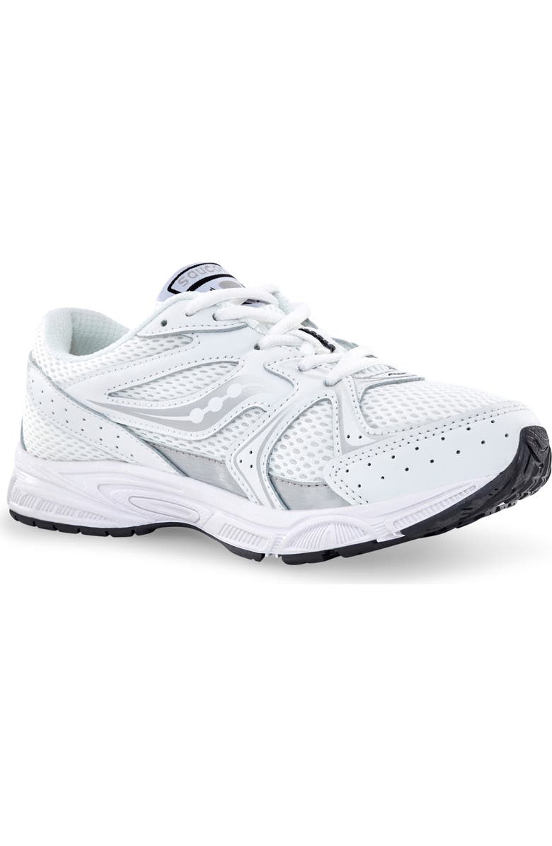 Saucony Kids' Ride Millennium Sneaker, Main, color, White