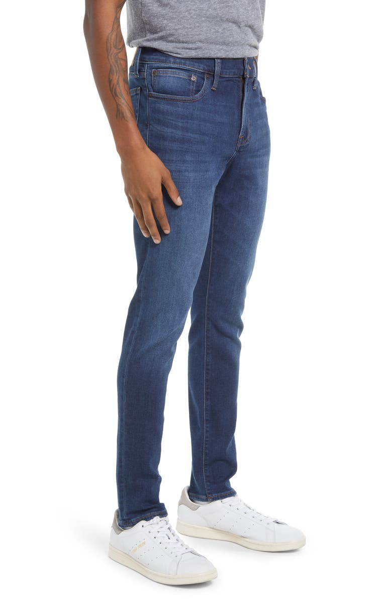 Madewell Instacozy Denim Skinny Jeans, Alternate, color, 