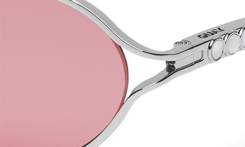 Quay Formal Affair 55mm Round Sunglasses In Pink