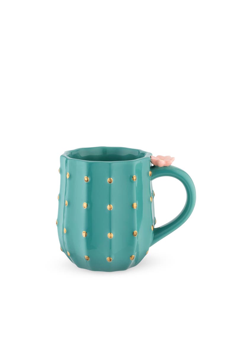 Pinky Up (Accessories) Cactus Mug, Alternate, color, Green