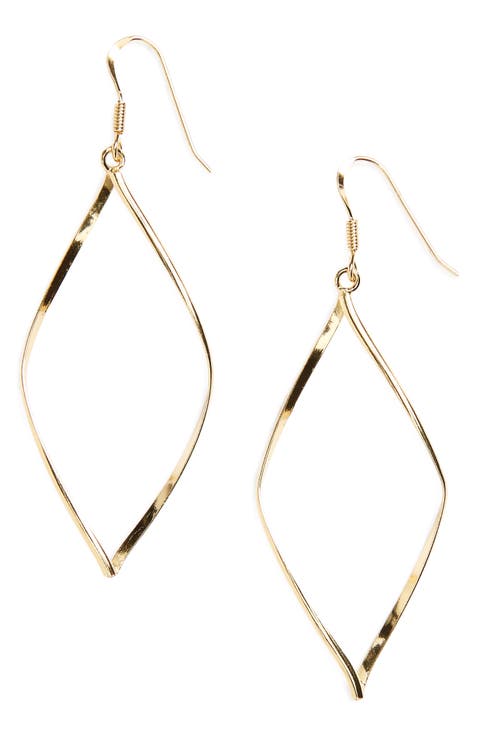 Argento Vivo Marquise Earrings