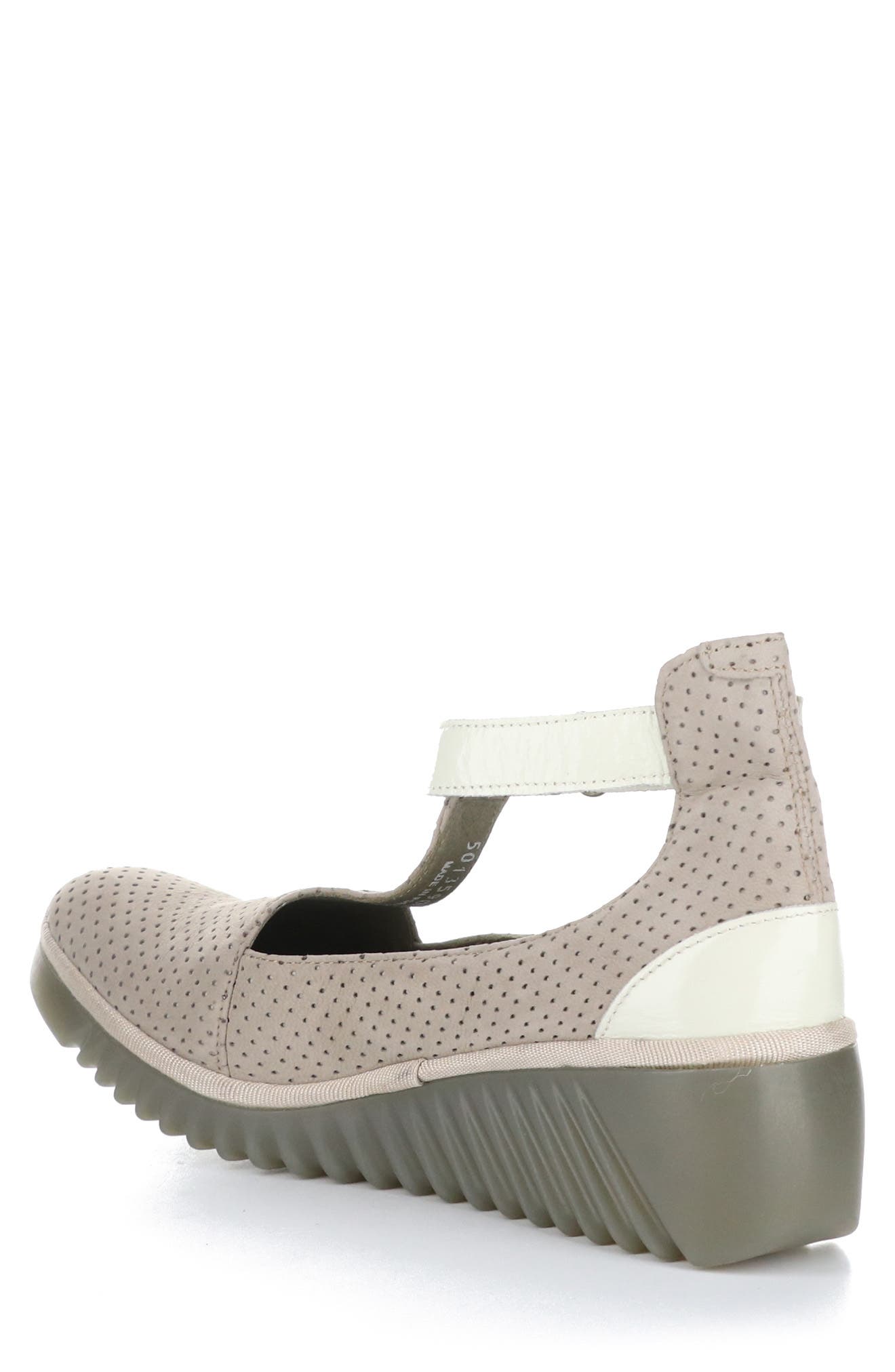 Leda Mary Jane, Alternate, color, CONCRETE/ OFF WHITE