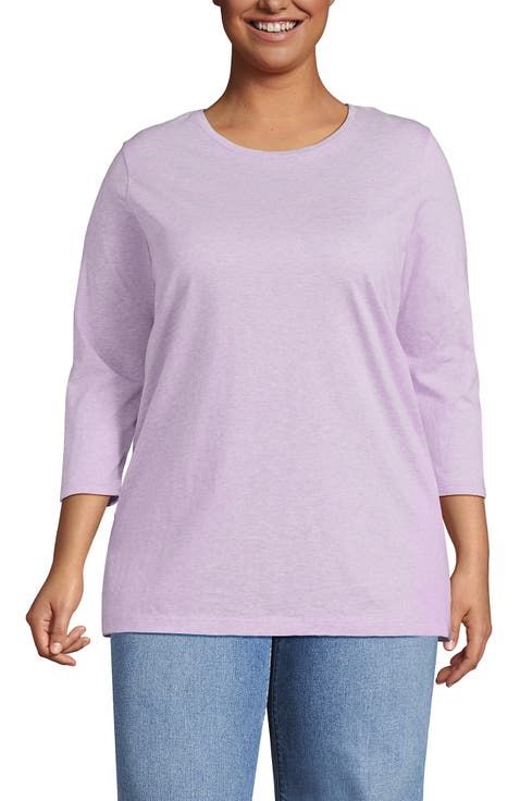 3/4 Sleeve Cotton Supima Tunic