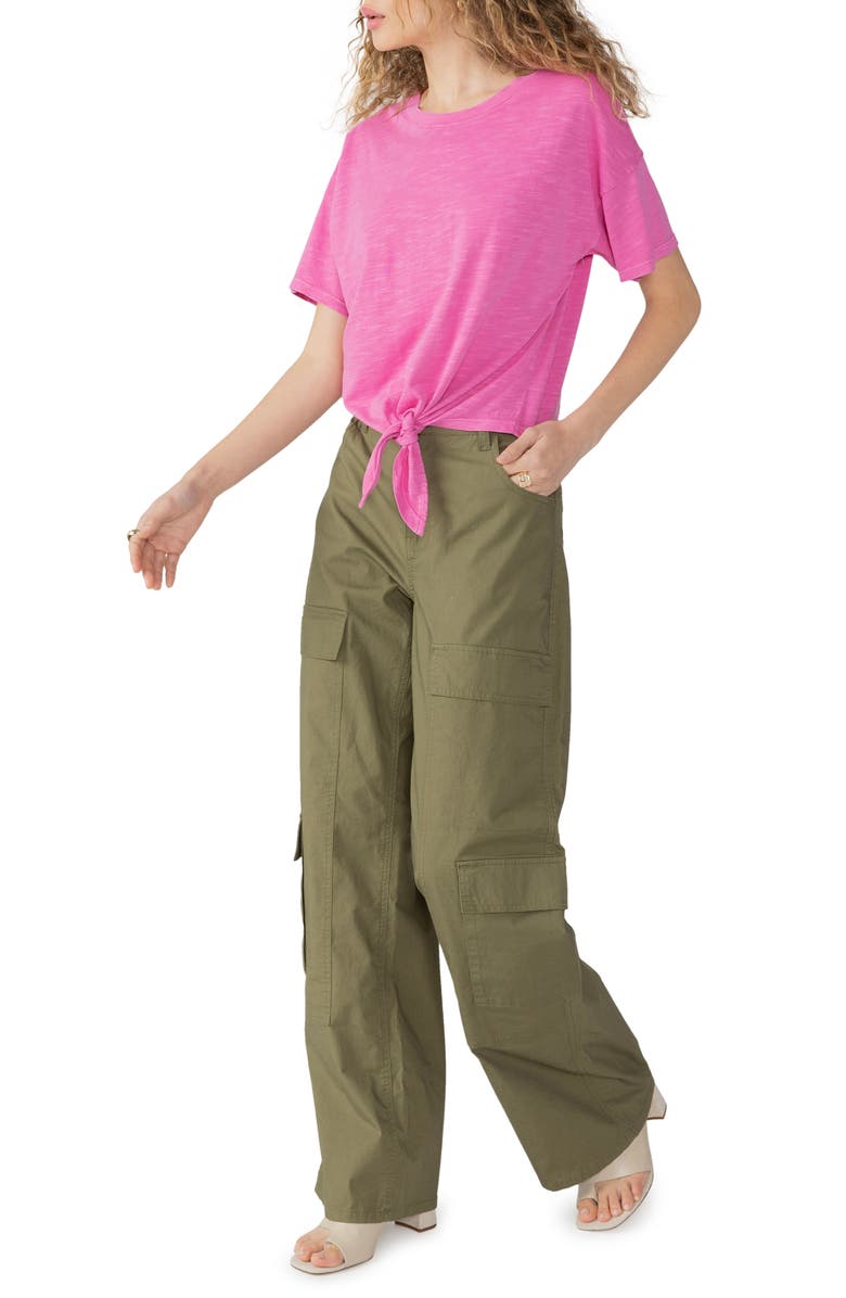 Sanctuary Stretch Cotton Cargo Pants, Alternate, color, 