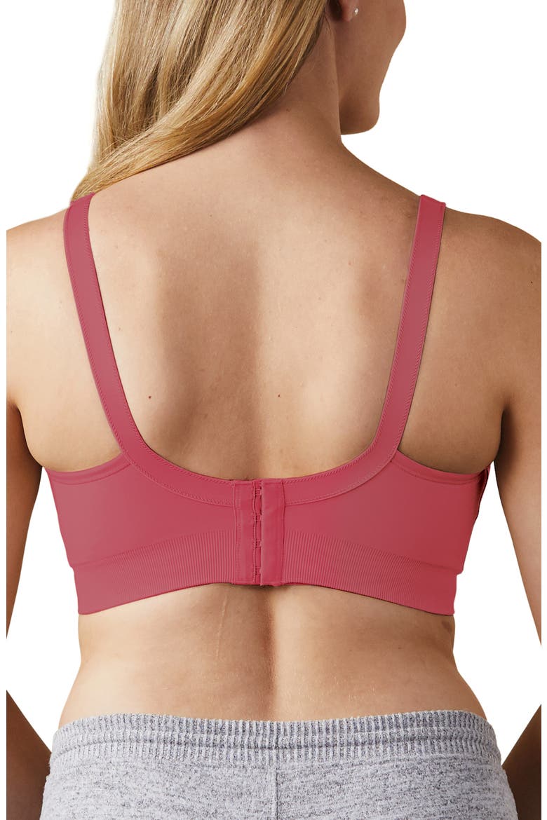 Body Silk Seamless Nursing Bra, Alternate, color, LIPSTICK