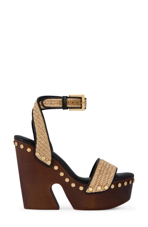 Studded Platform Sandal (Women)