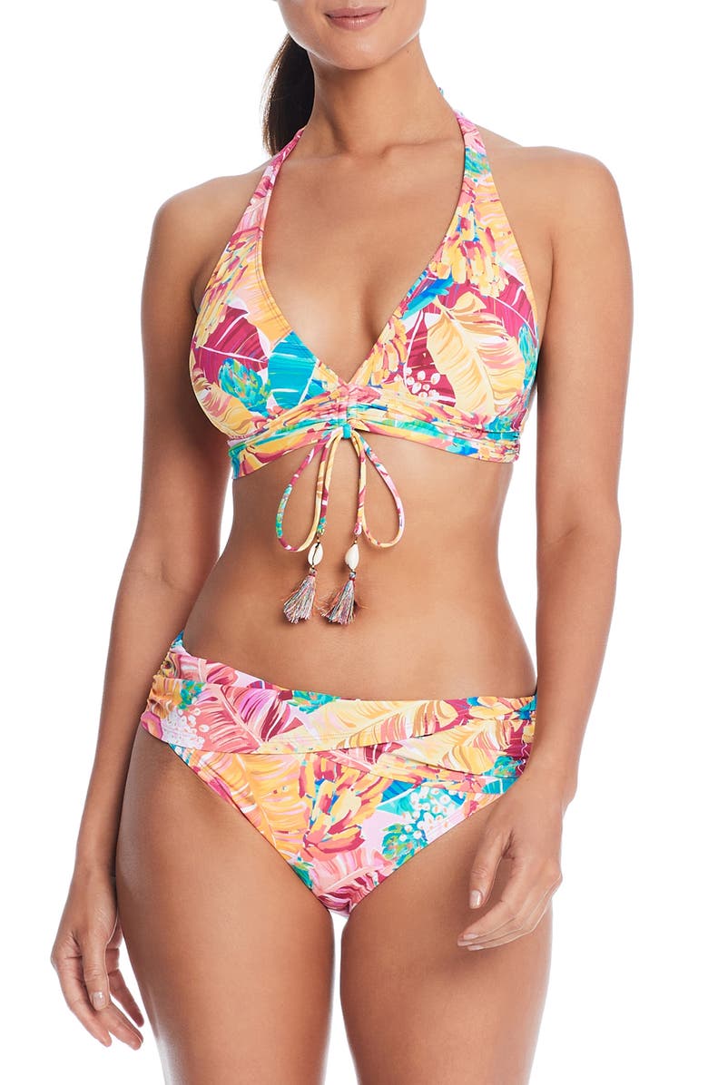 BLEU by Rod Beattie Hipster Bikini Bottoms, Alternate, color,