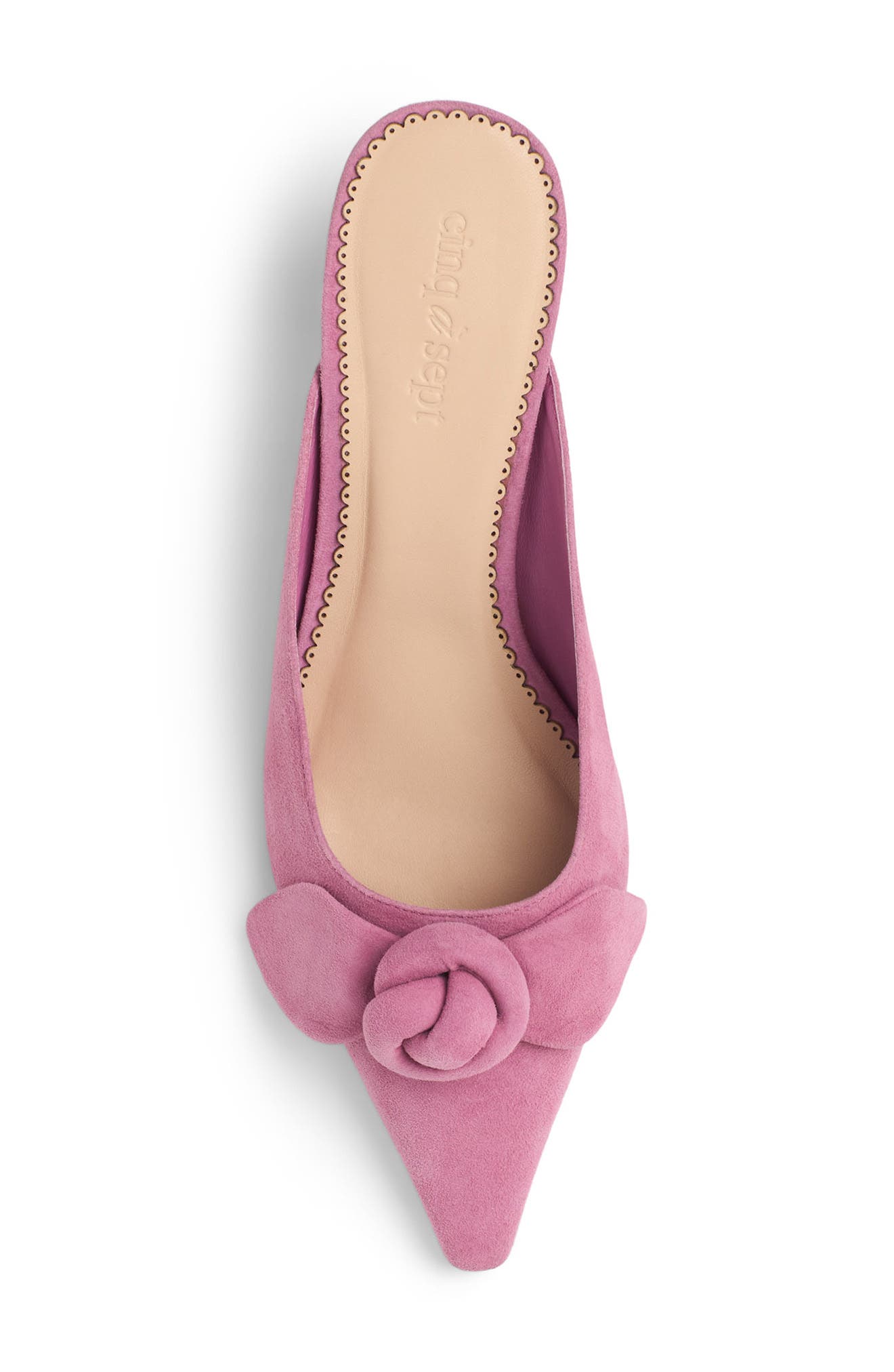 Layla Kitten Heel Mule, Alternate, color, SMOKY LILAC