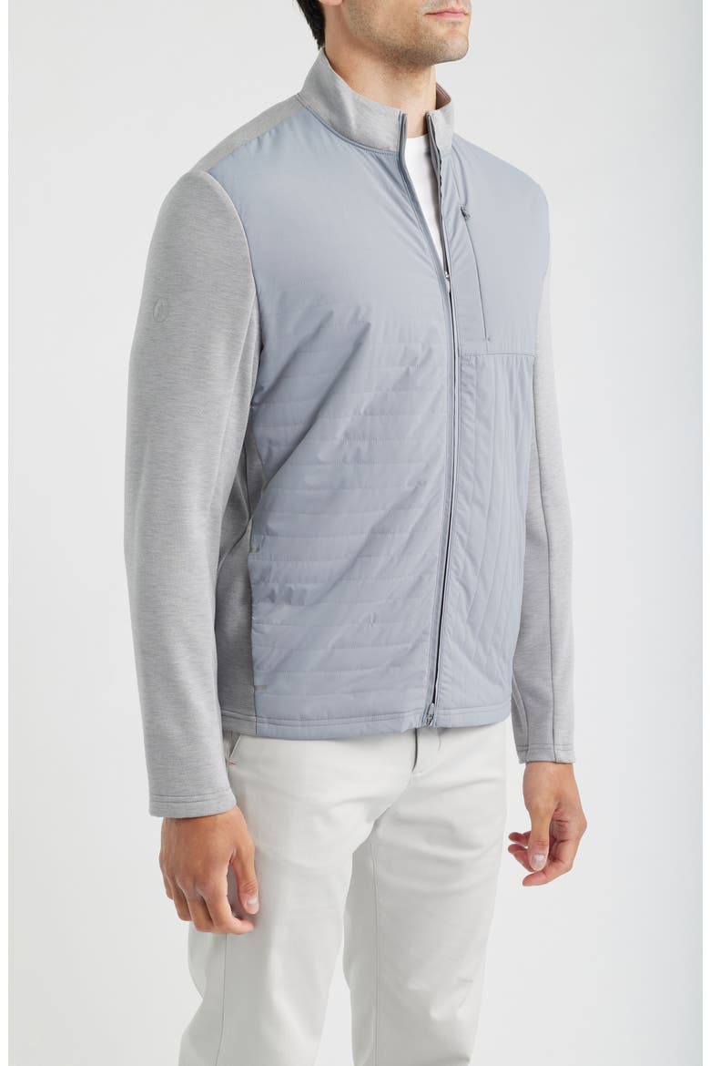 Mixed Media Jacket, Alternate, color, LIGHT GRAY
