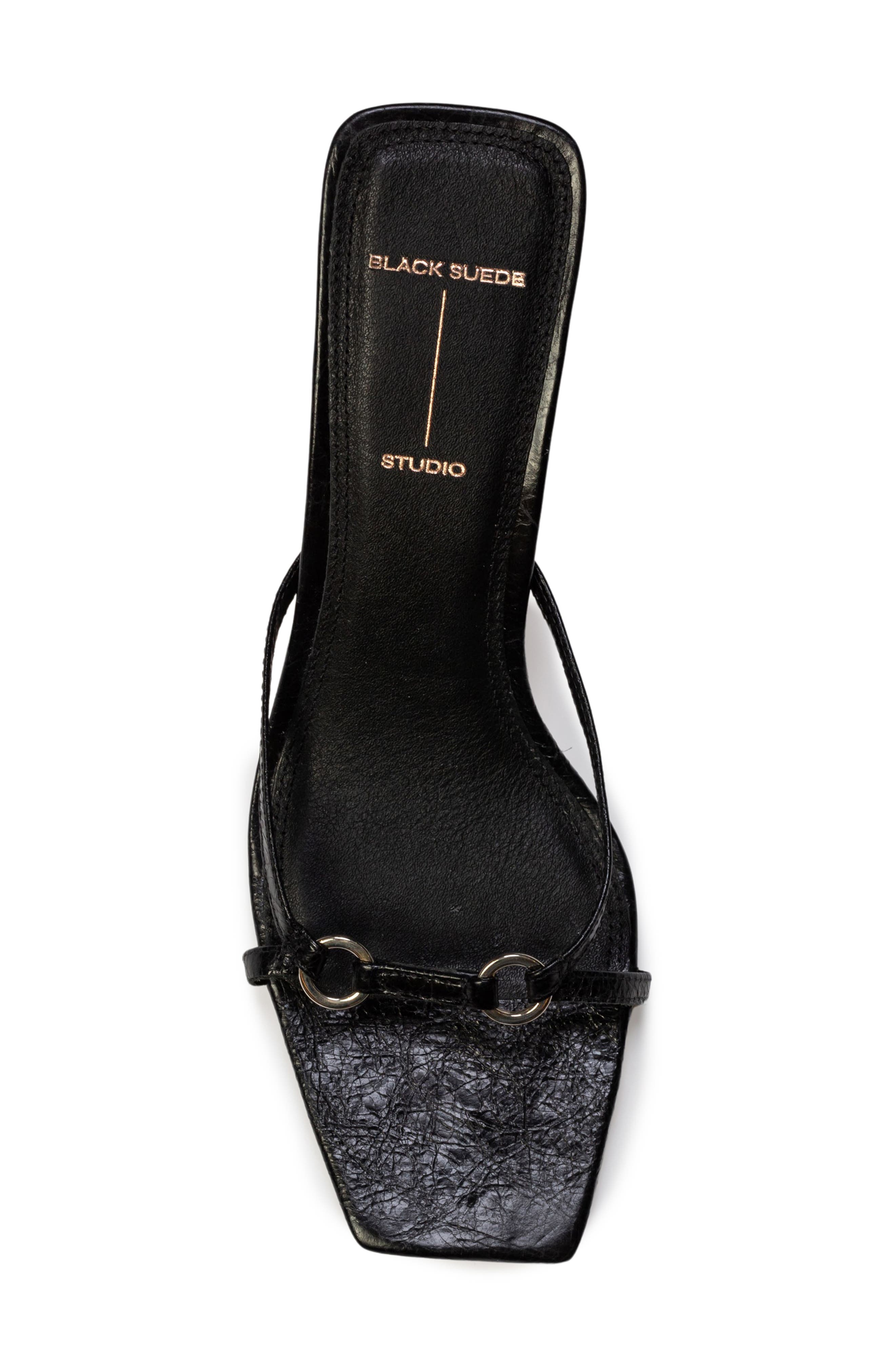 BLACK SUEDE STUDIO Frankie 65 Sandal, Alternate, color, 