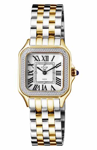 GV2 Women's Milan Diamond Dial Bracelet Watch, 27.5 mm