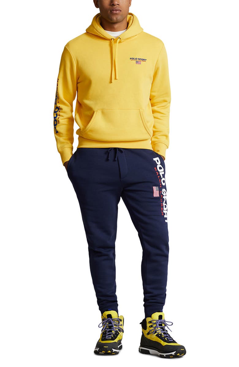 Polo Ralph Lauren Sport Cotton Blend Fleece Hoodie, Alternate, color,