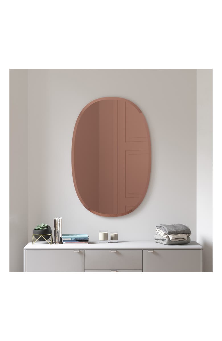 Umbra Hub Bevy Tinted Oval Mirror, Alternate, color, 