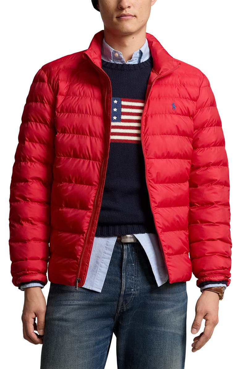 Polo Ralph Lauren Packable Puffer Jacket, Main, color, 
