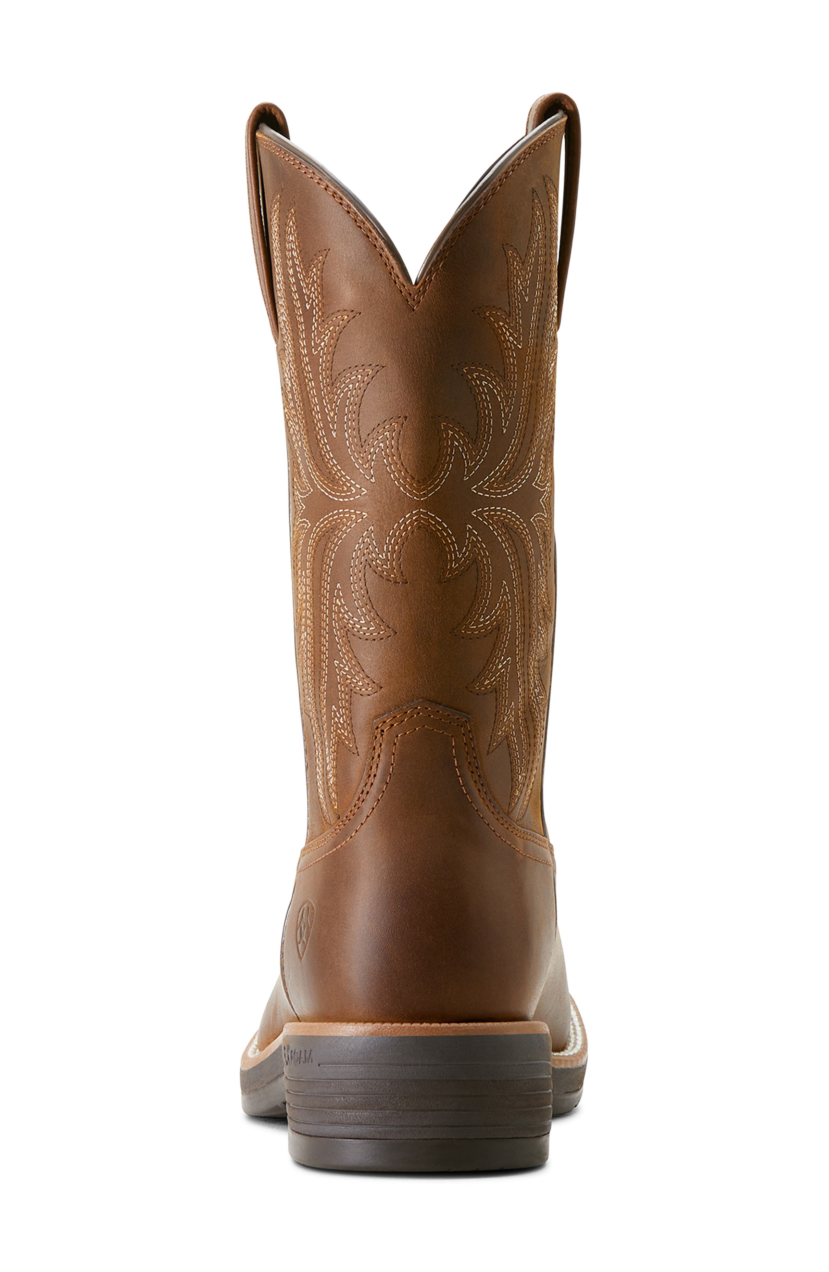 Ariat Ridgeback Round Toe Cowboy Boot, Alternate, color, Brown