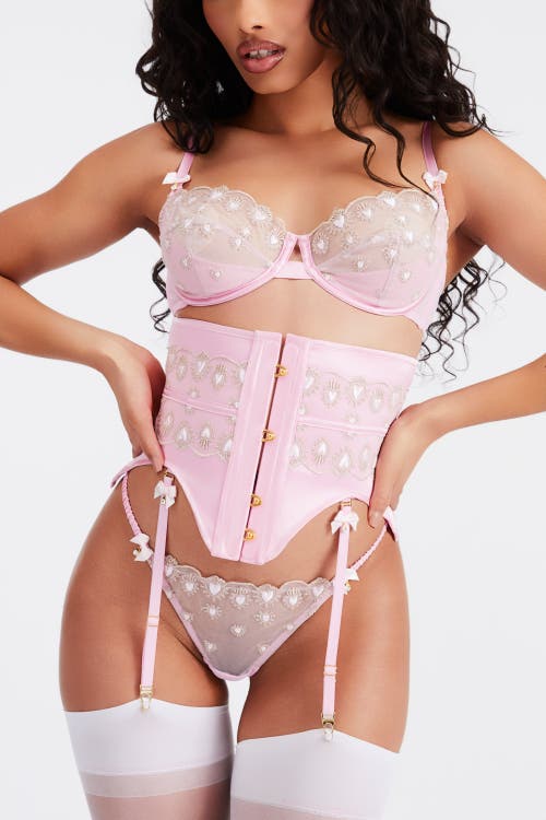 Scarlett Gasque Kiss-me-quick Bra In Pink