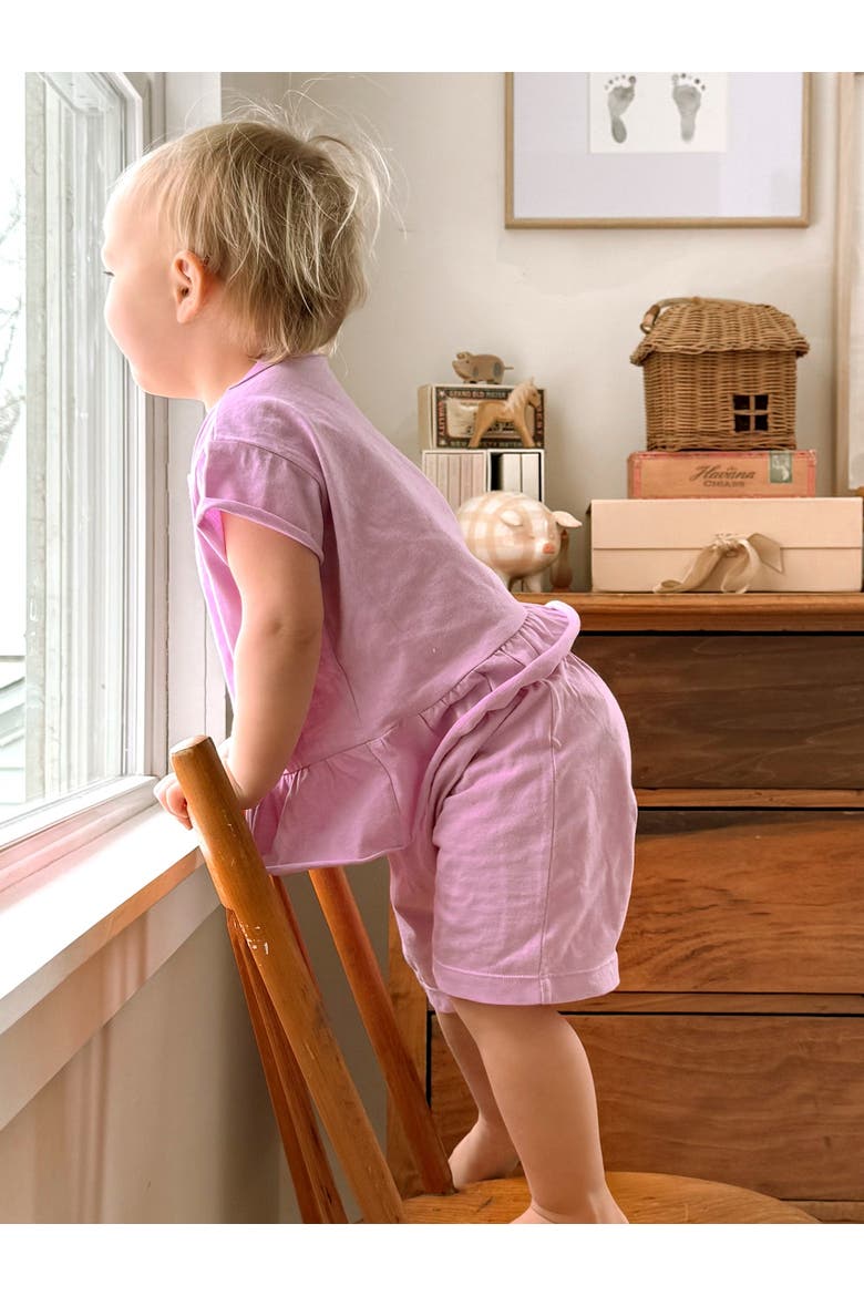 Cotton T-Shirt & Short Set - Baby, Alternate, color, Lolli