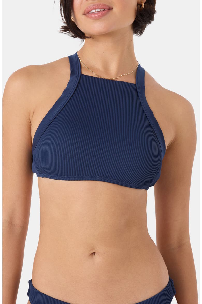 Love Rib Bikini Top, Main, color, MOOD INDIGO