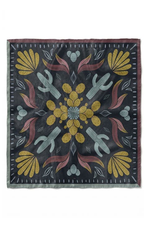 Sun Desert Square Scarf