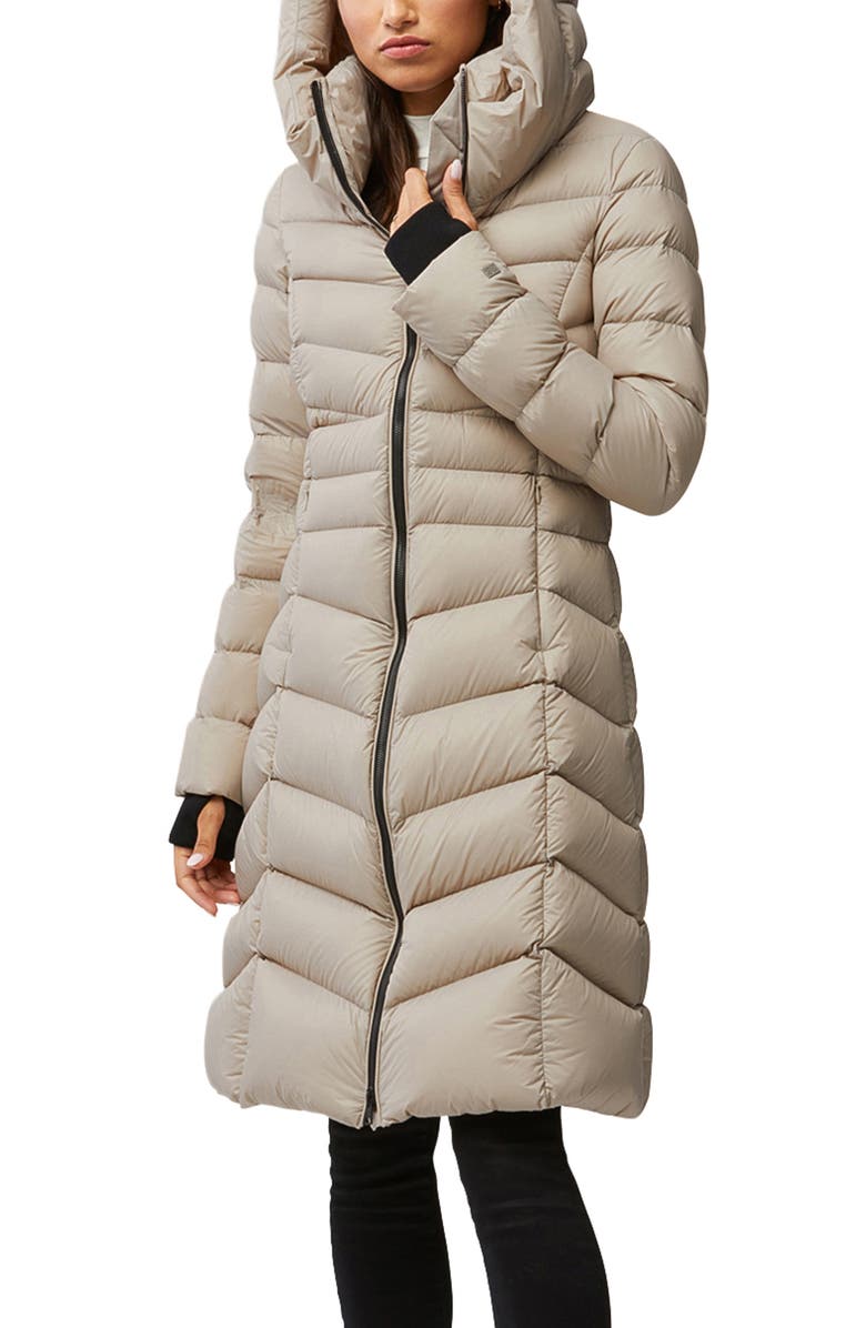 Soia & Kyo Lita Long Puffer Jacket, Alternate, color, 