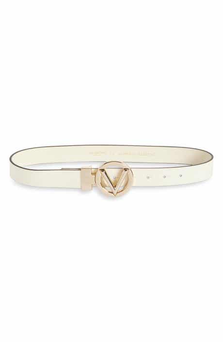 VALENTINO BY MARIO VALENTINO Adela Logo Buckle Belt