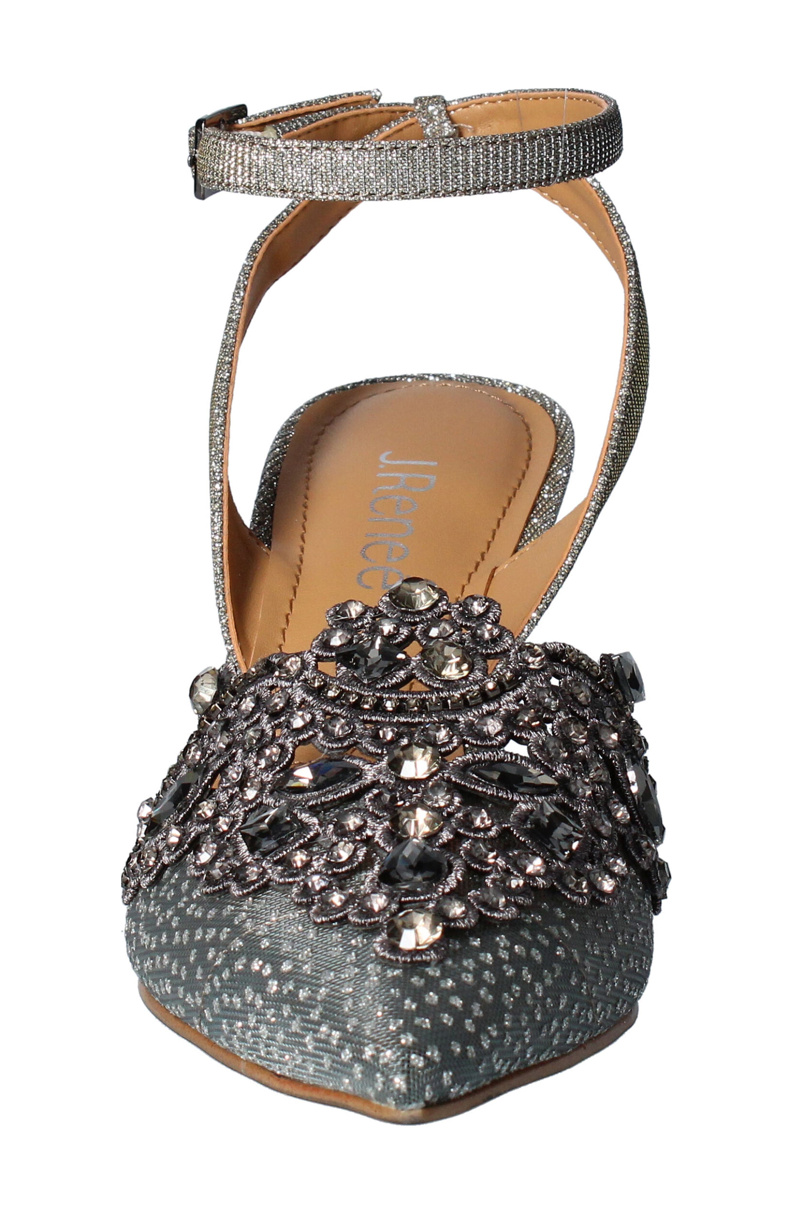 Desdemona Pointed Toe Pump, Alternate, color, PEWTER