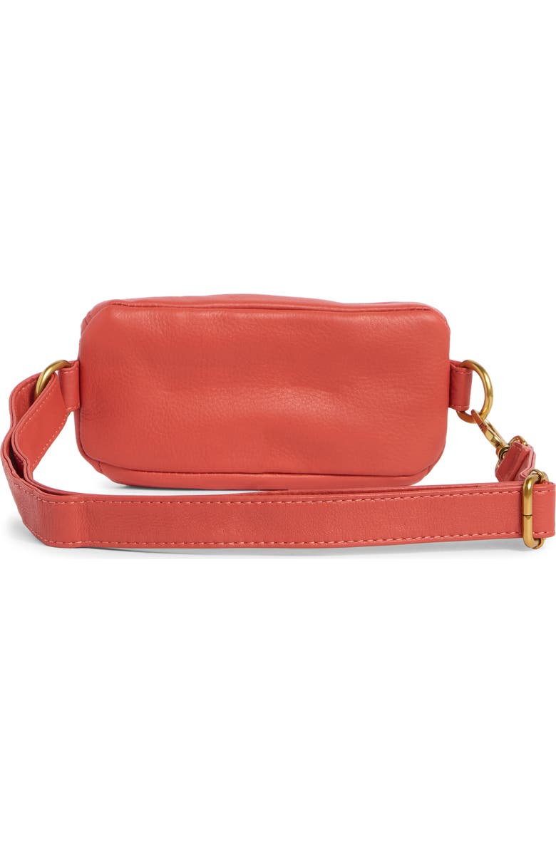 HOBO Fern Leather Belt Bag, Alternate, color, Red Clay
