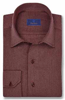 Micro Dobby Dot Cotton Sport Shirt
