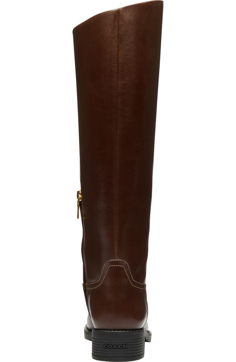 COACH Park Knee High Boot, Alternate, color, Maple