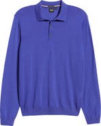 BOSS Lancione Wool Sweater Polo