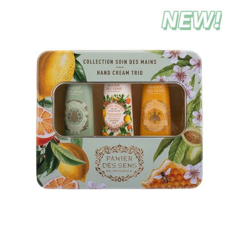 Three Hand Creams Set in a Tin Box