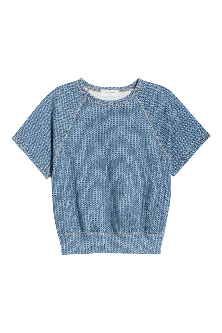 Miramar Terry Cloth Short Sleeve Sweatshirt, Main, color, INWAF