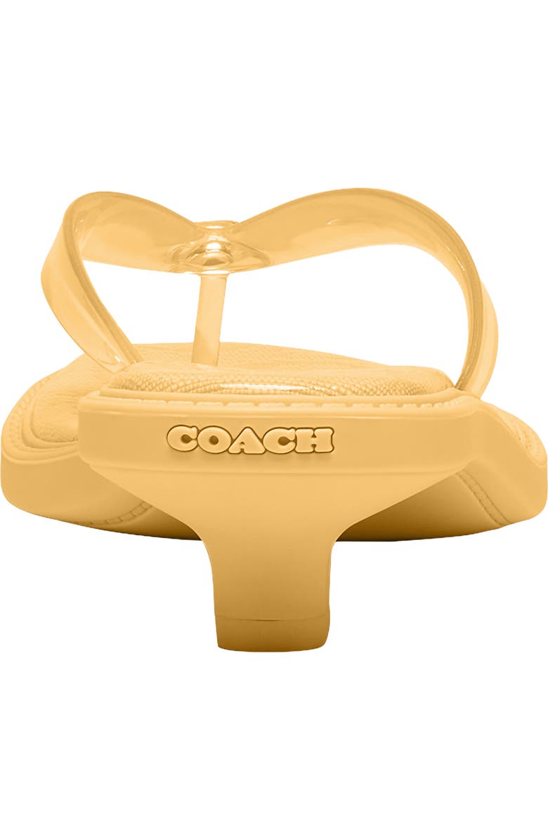 COACH Jelly Kitten Heel Sandal, Alternate, color, Vanilla