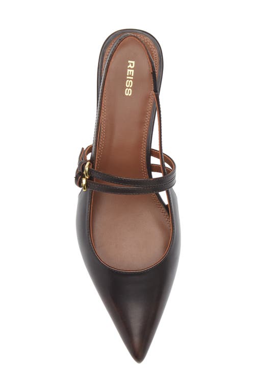 REISS REISS ISLA POINTED TOE SLINGBACK SANDAL