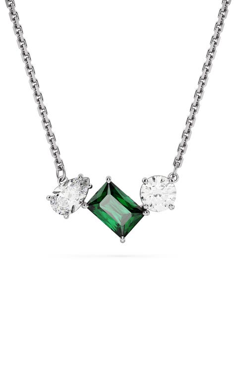 Mesmera Crystal Pendant Necklace
