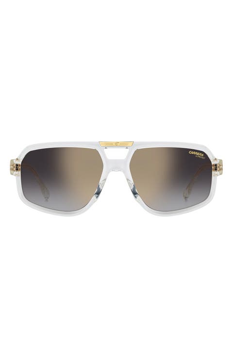 Victory 59mm Gradient Navigator Sunglasses