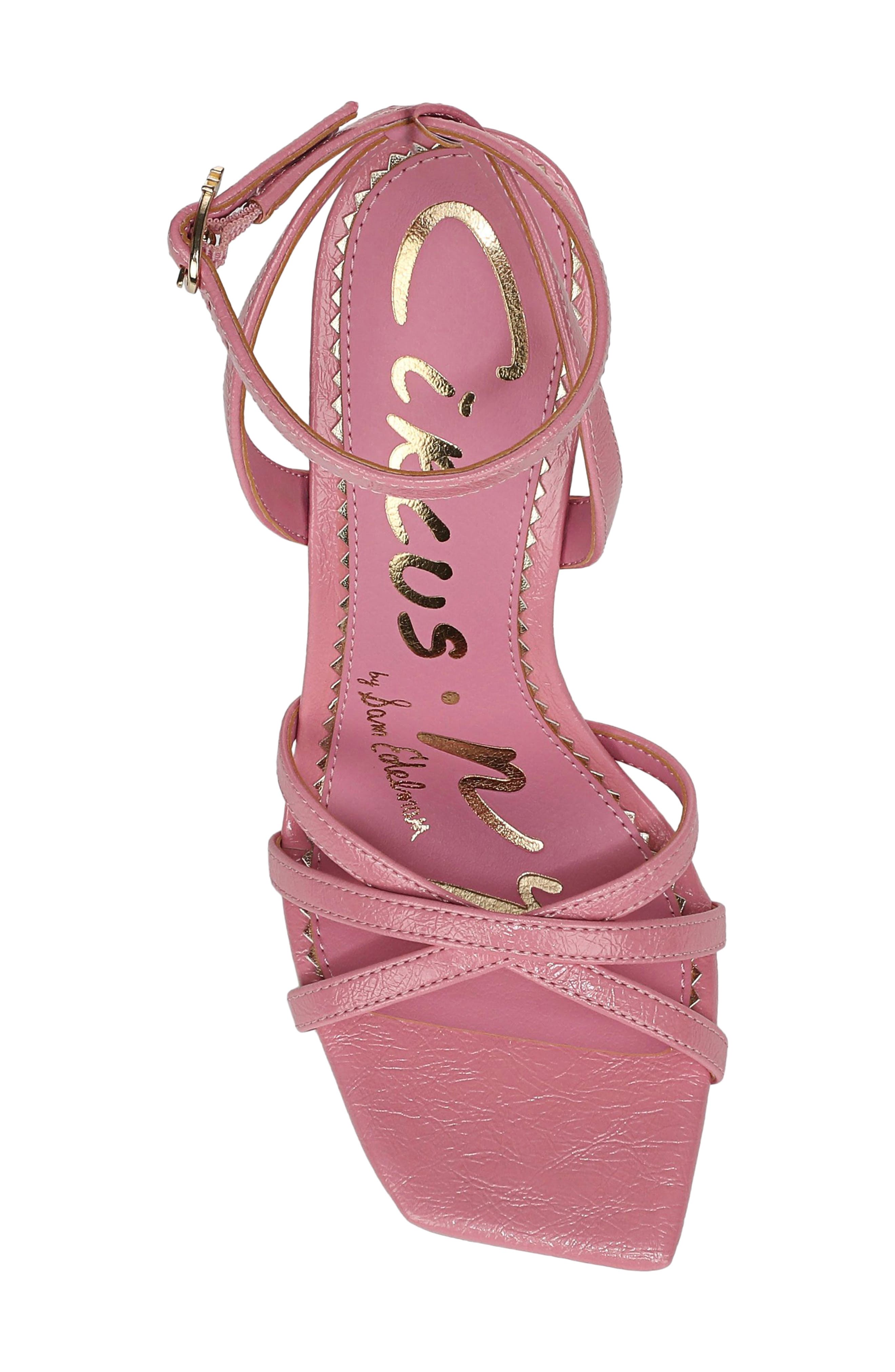 Bria Ankle Strap Sandal, Alternate, color, PINK PRISM