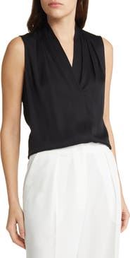 KOBI HALPERIN Kobi Halperin 'Mila' Sleeveless Stretch Silk Blouse