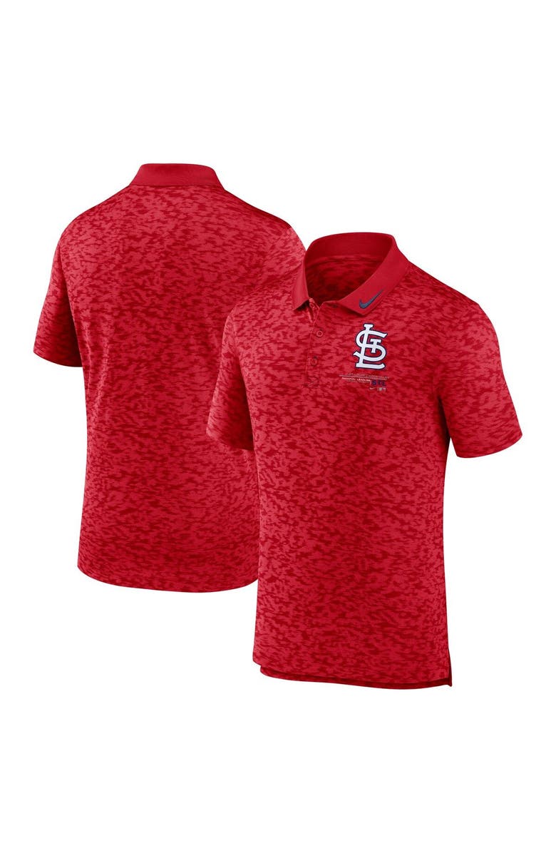 Nike Men's Nike  Red St. Louis Cardinals Next Level Performance Polo, Main, color, Red