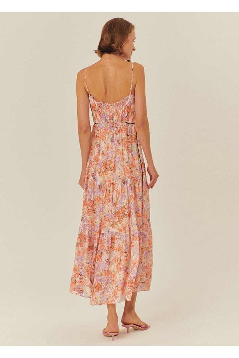 Paris Midi Dress, Alternate, color, MULTI COLOR