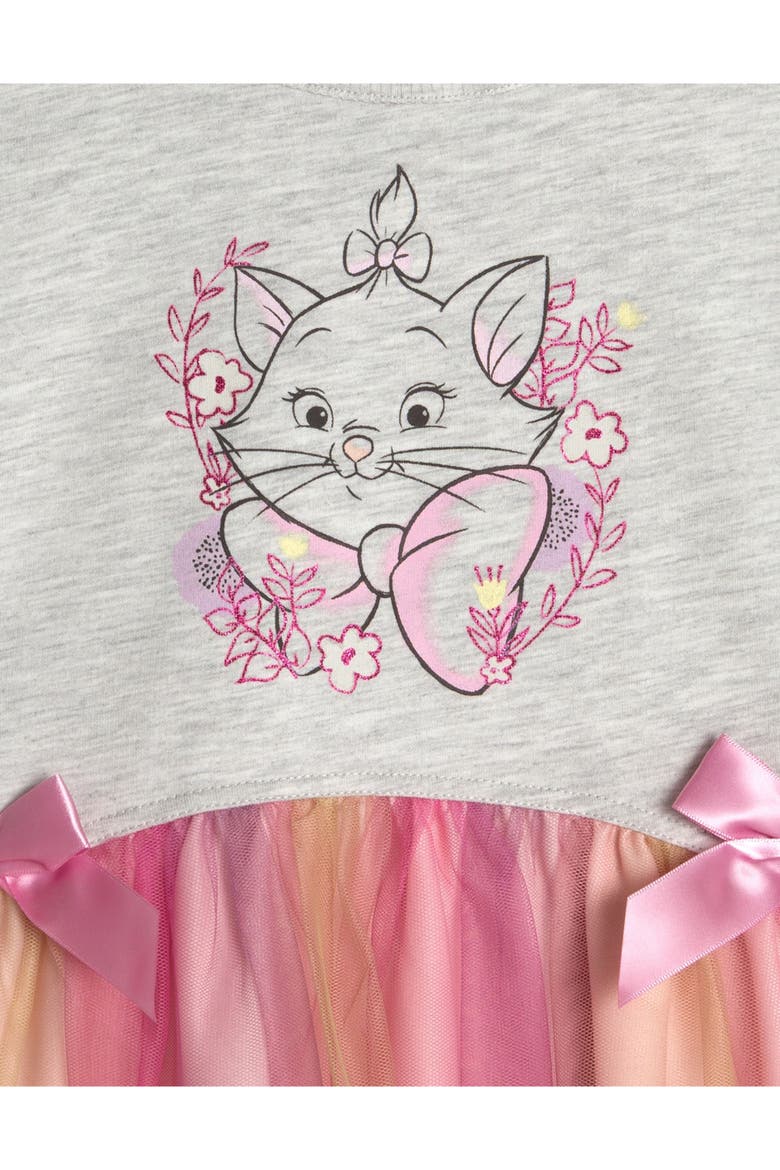 The Aristocats Marie Tutu Dress, Alternate, color, Marie Grey Pink