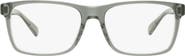 COACH 55mm Rectangular Optical Glasses